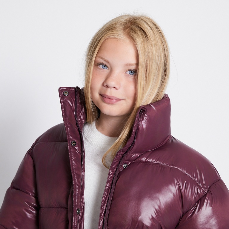 Puffer jacket "Priscilla" Light Burgundy